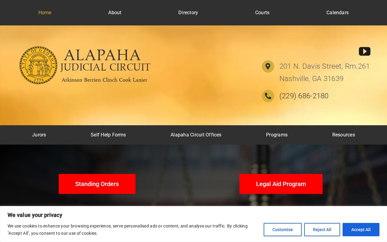Homerville criminal cases in Alapaha Judicial Circuit